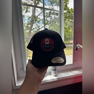 Hurley Canada Flag Snaback Baseball Cap